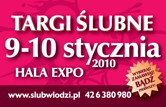 Targi Ślubne Łódź 9-10 stycznia 2010 Hala EXPO, łódzkie