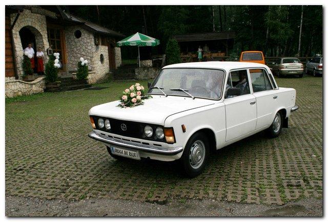 Fiat 125p na ślub i rocznicę