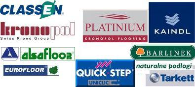 CLASSEN KRONOPOL BARLINEK TARKETT EUROFLOOR ALSAFLOOR KAINDL QUICKSTEP