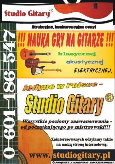 Profesjonalnie - nauka gry na gitarze!!! , Łódź, łódzkie