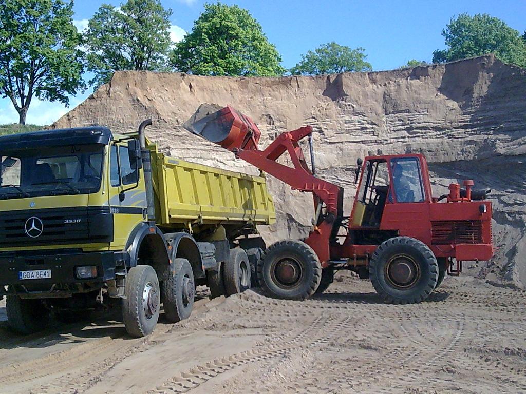 Transport żwiru,piachu,ziemi,gruzu itp., Gdańsk,Pruszcz Gd,Tczew,Trąbki Wielkie i okolice, pomorskie