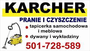 Karcher pranie dywanów wykladzin i tapicerki, Poznań, wielkopolskie