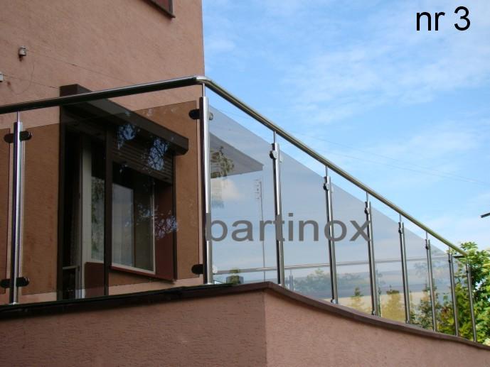 BARTINOX BALUSTRADY NA TARAS ,BALUSTRADY NA BALKON