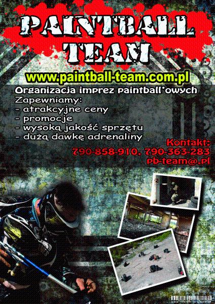 Paintball-Team - Organizacja imprez paintballowych, SkarżyskoKamienna, świętokrzyskie