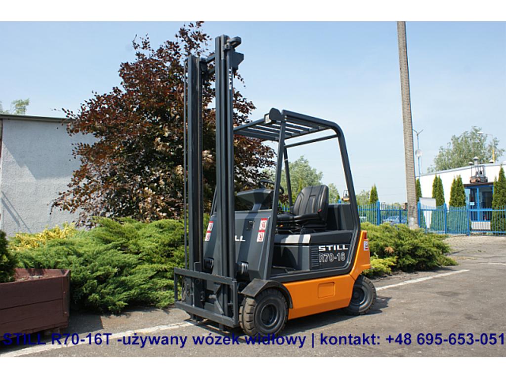 Wózki widłowe z Elbląga -TECHTRANS.com.pl Still R70-16 T