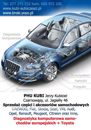 Sklep motoryzacyjny , diagnostyka komputerowa , Czarnowąsy, opolskie