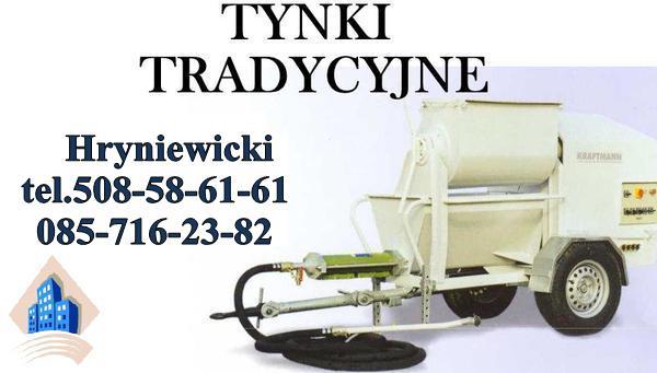 Tynki Tradycyjne Białystok Warszawa, podlaskie