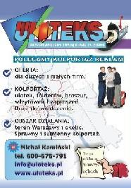 KOLPORTAŻ MATERIAŁÓW REKLAMOWYCH, Warszawa, mazowieckie