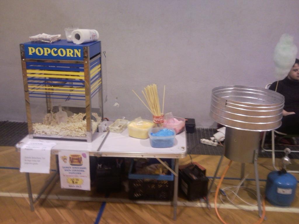 Dmuchance wata cukrowa pop-corn organizacja imprez, Bukowno powOlkusz, małopolskie