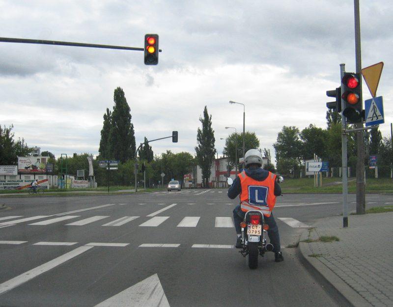 Motocyklem w ruchu drogowym