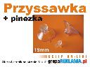 Przyssawka z plastikową pinezką Artykuły POS, Łódź, Warszawa, Kraków, Poznań, Gdańsk, łódzkie