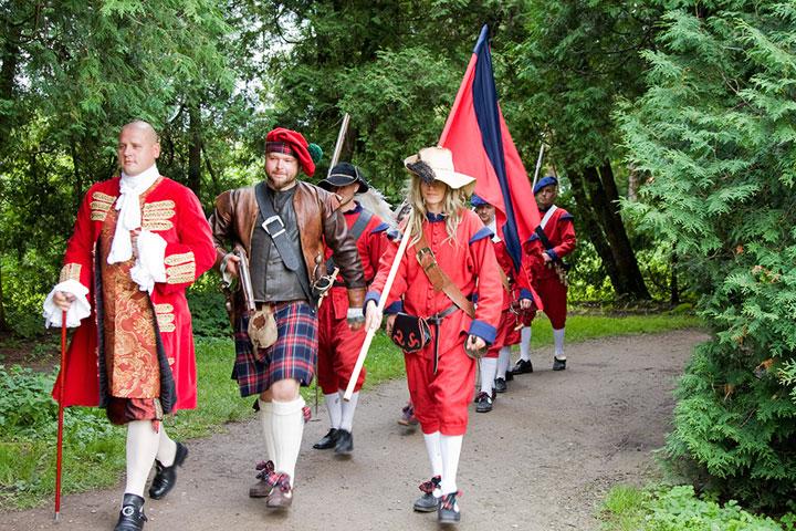 Najemny Czerwony Regiment - z okresu Potopu szwedzkiego