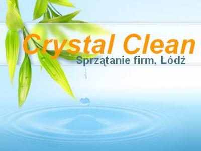 CrystalClean - czystość i świerzość Twojej firmy - kliknij, aby powiększyć