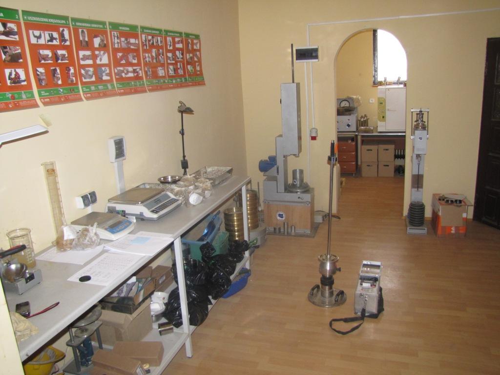 Laboratorium geotechniczne