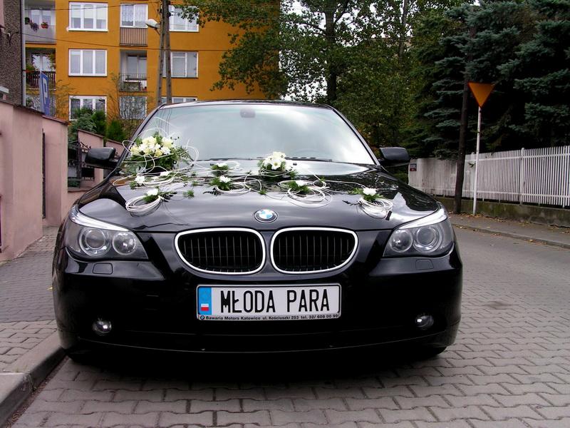 Auto do ślubu -BMW E60 535 Tarnowskie Góry , KAtowice  Tarnowskie Góry , śląskie