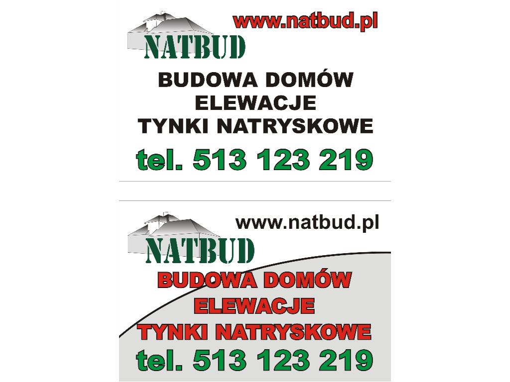 Ocieplenia, Elewacje,Tynk natryskowy,www.natbud.pl, KOMORNIKI Poznań, wielkopolskie