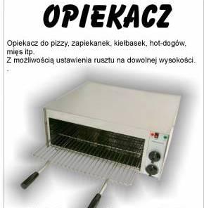 Opiekacz OE-4/ST do pizzy 43 cm-z regulacją rusztu. Nowość nas rynku.