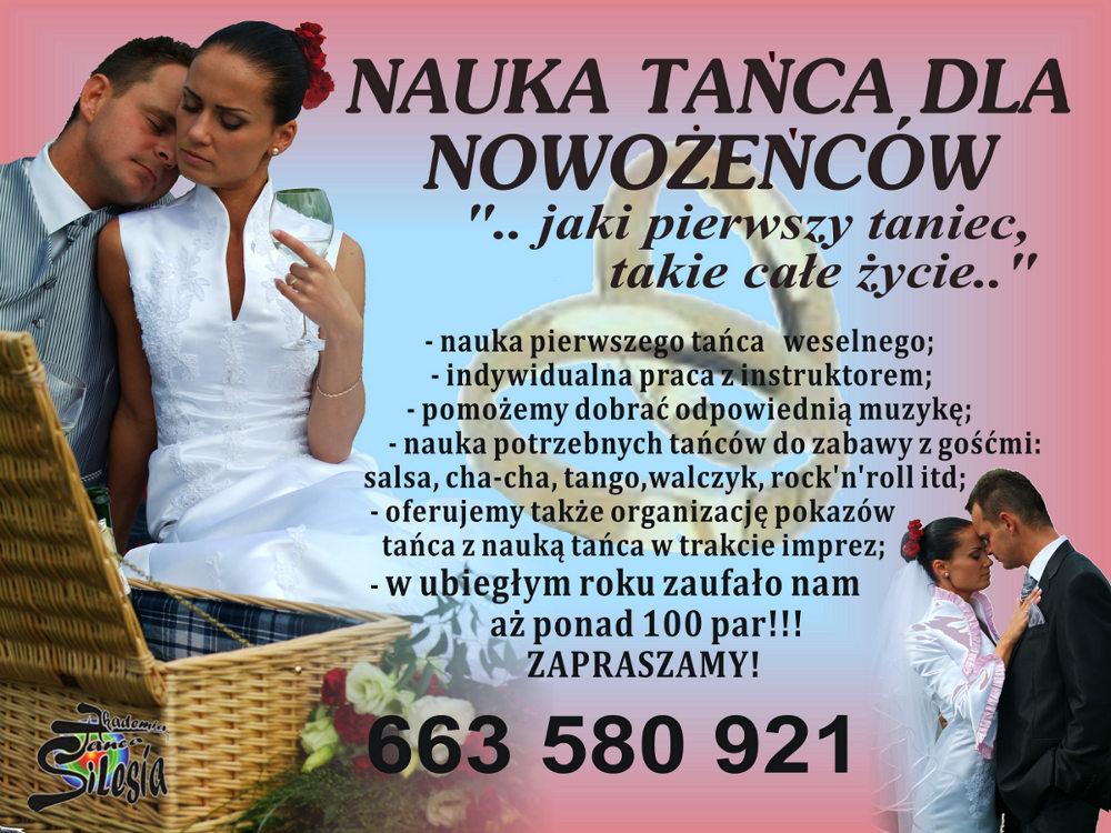 NAUKA PIERWSZEGO TAŃCA www.taniec-silesia.pl, Chorzów, śląskie