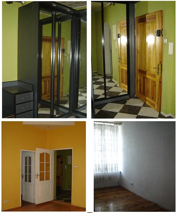 przedpokój oraz pokoje
