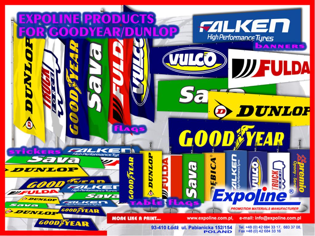 EXPOLINE - Produkty dla Grupy Goodyear Dunlop