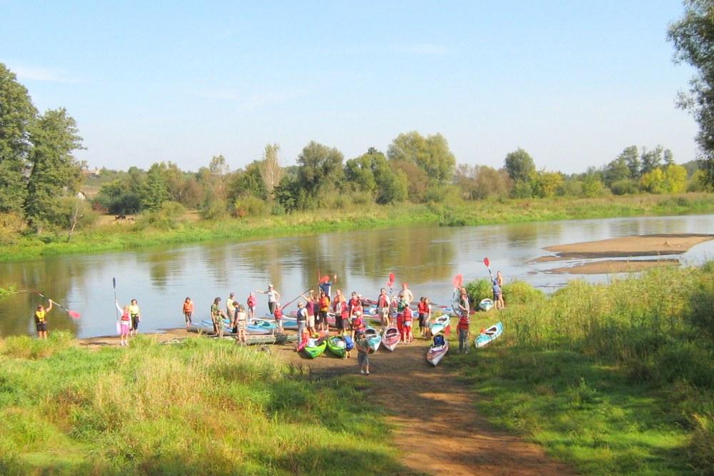 Spływ kajakowy Pilicą z Biejkowa do Warki - 20km w 6h