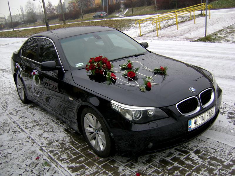 Wynajem najnowszego BMW e60 535d do ślubu Śląsk, Tarnowskie Góry, śląskie