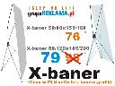 X-banery XBANER PAJĄK stojaki reklamowe składane, Łódź, Warszawa, Poznań, Szczecin, Kraków, Katowice, mazowieckie