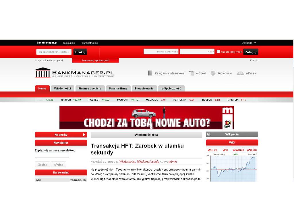 BankManager - OFERTY WSZYSTKICH BANKÓW