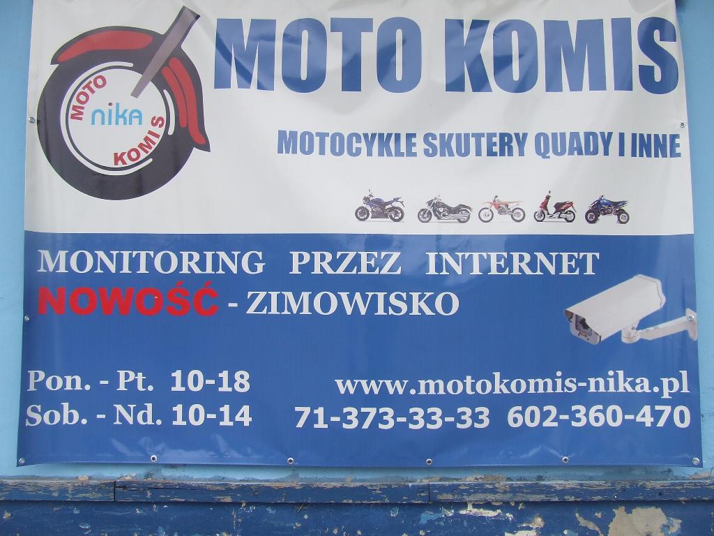 Motokomis, Garażowanie, Wrocław, dolnośląskie