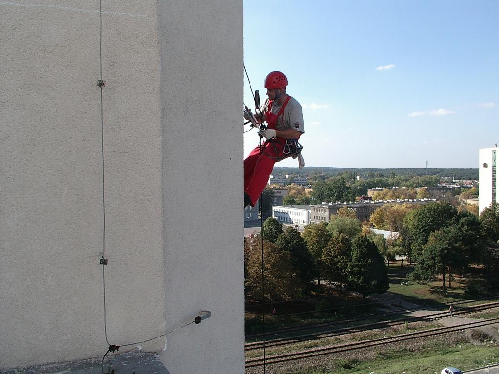 Prace wysokościowe, alpinistyczne, Katowice, śląskie