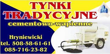 Tynki tradycyjne profesjonalnie!!!! Białystok , podlaskie