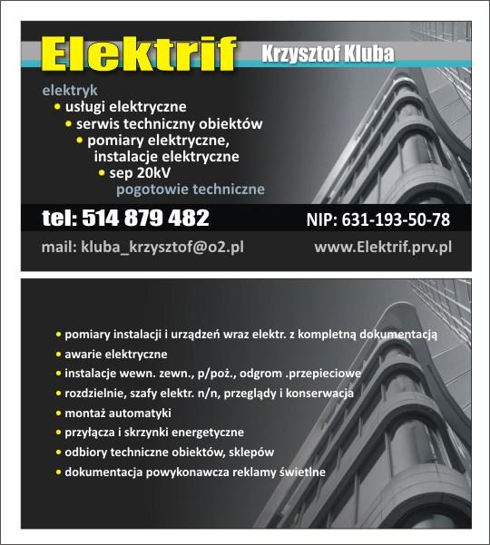 Pomiary elektryczne,elektryk,serwis obiektów, Katowice, śląskie