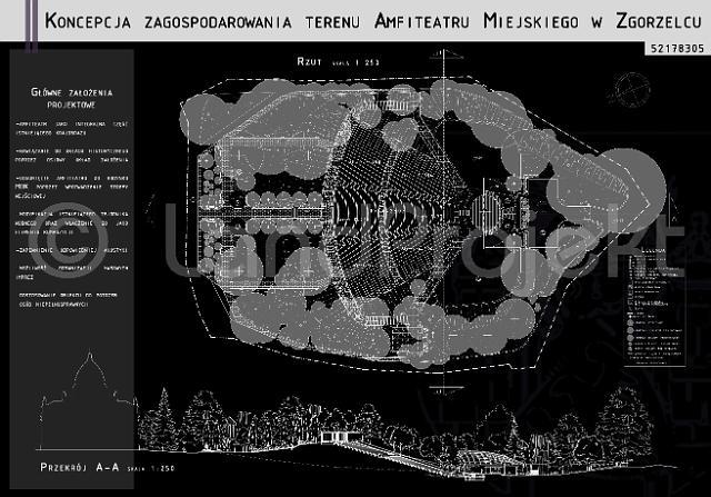 Zagospodarowanie terenu Amfiteatru Miejskiego w Zgorzelcu (praca nagrodzona)