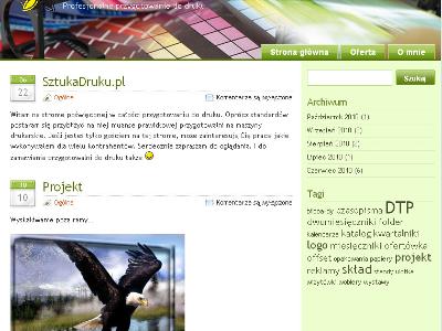 Strona sztukadruku.pl - kliknij, aby powiększyć