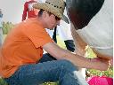 Krowa do dojenia - impreza plenerowa - cowboy w akcji - wynajem atrakcji na imprezy, eventy, targi