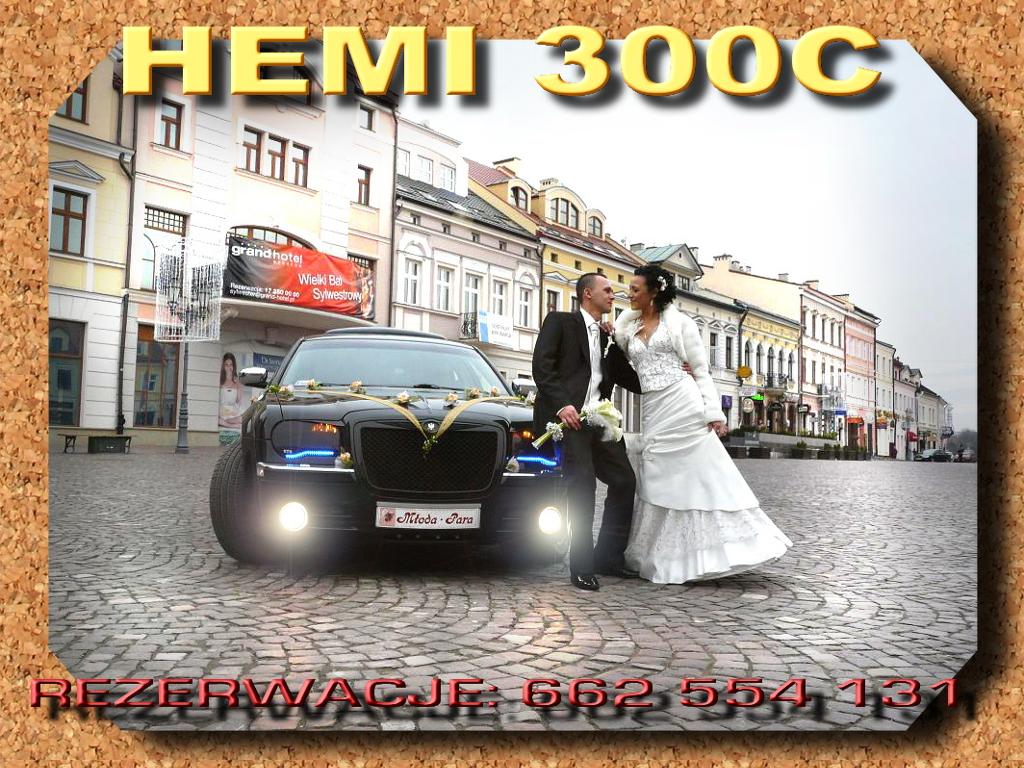 Chryslerem 300C Hemi do ślubu, Rzeszów, podkarpackie