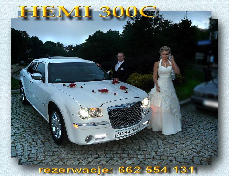 Chryslerem 300C Hemi do ślubu, Rzeszów, podkarpackie