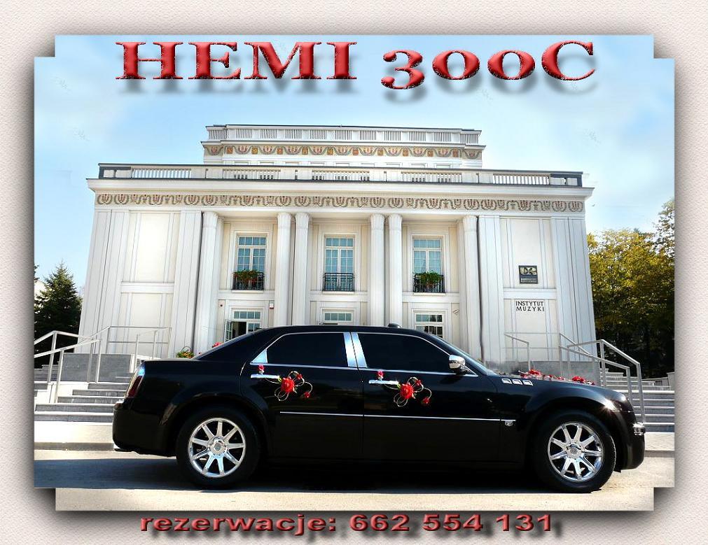 Chryslerem 300C Hemi do ślubu, Rzeszów, podkarpackie