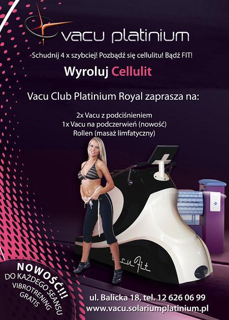Wyroluj cellulit z VACU PLATINIUM!, Kraków, małopolskie