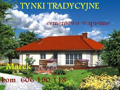 TYNKI TRADYCYJNE(cementowo-wapienne)**BIAŁYSTOK**, podlaskie