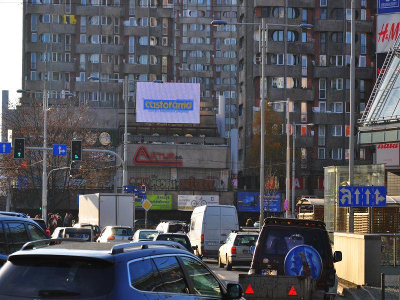 EKRAN LED WROCŁAW PLAC GRUNWALDZKI MANHATTAN