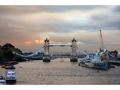 Tower Bridge London - kliknij, aby powiększyć