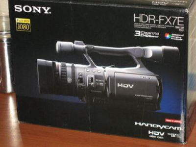 Sony HDR-FX7 1080i HDV - kliknij, aby powiększyć