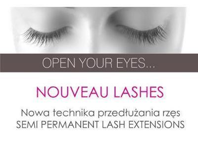 PRZEDŁUŻANIE RZĘS NOUVEAU LASHES, Zabrze, śląskie