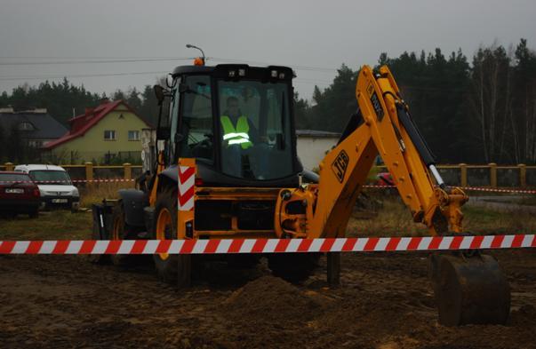 nasz kursant pracujący na sprzęcie