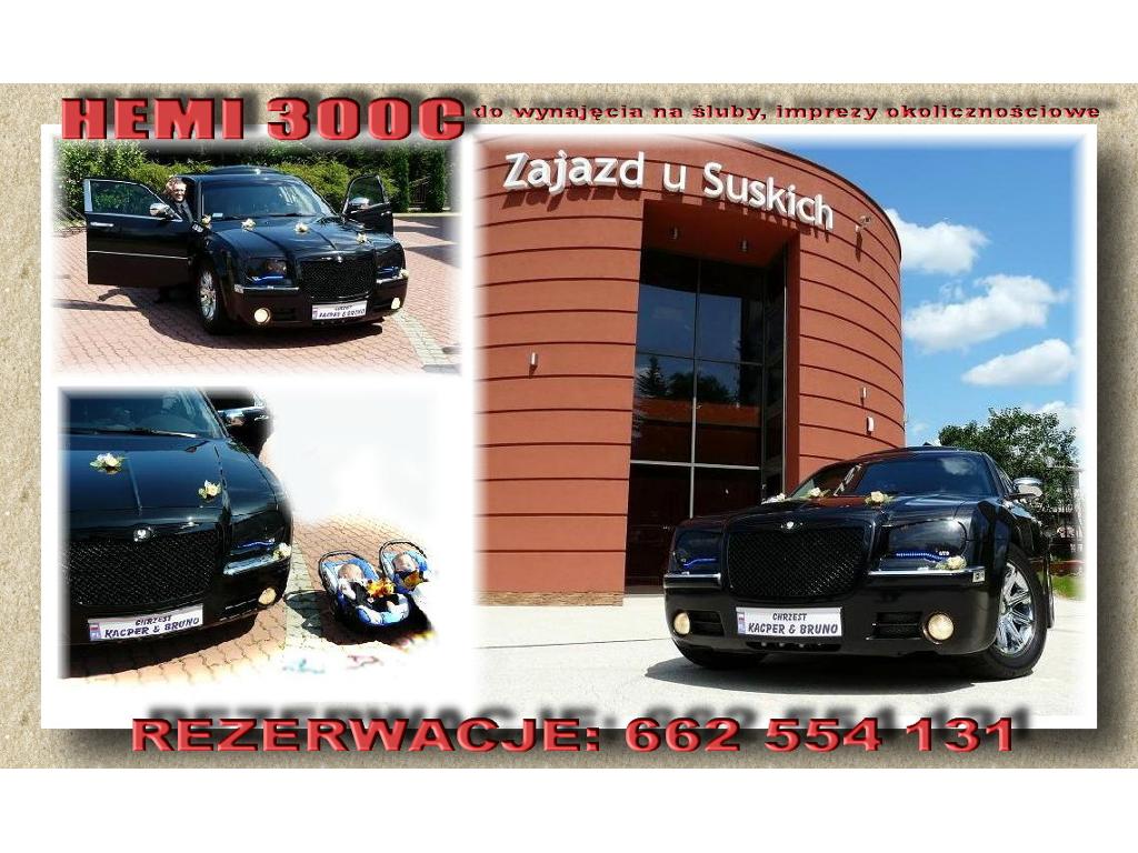 Chryslerem 300C Hemi na ślub, Rzeszów, podkarpackie