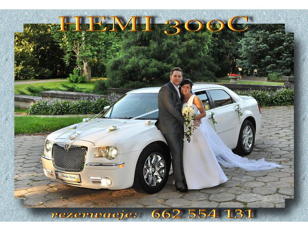 Chryslerem 300C Hemi na ślub, Rzeszów, podkarpackie