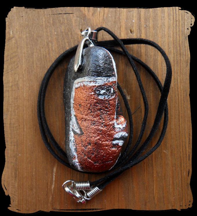 Kamienie naturalne ręcznie malowane - biżuteria, KRAKÓW, małopolskie