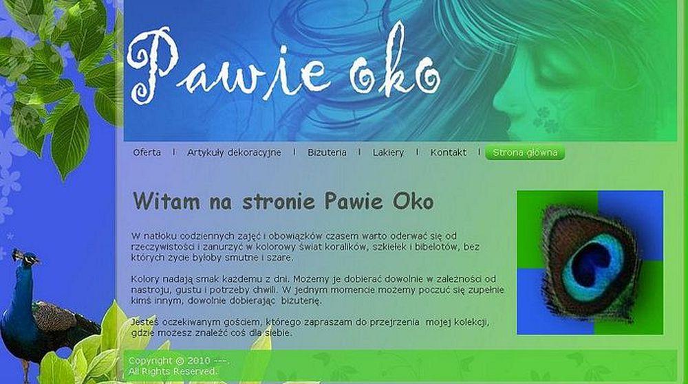 Pawieoko.pl - biżuteria i drobnostki