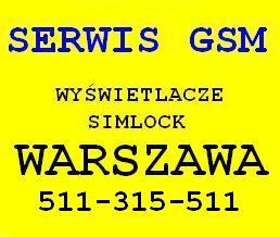 Serwis gsm simlock nokia wyswietlacz lcd Warszawa , mazowieckie